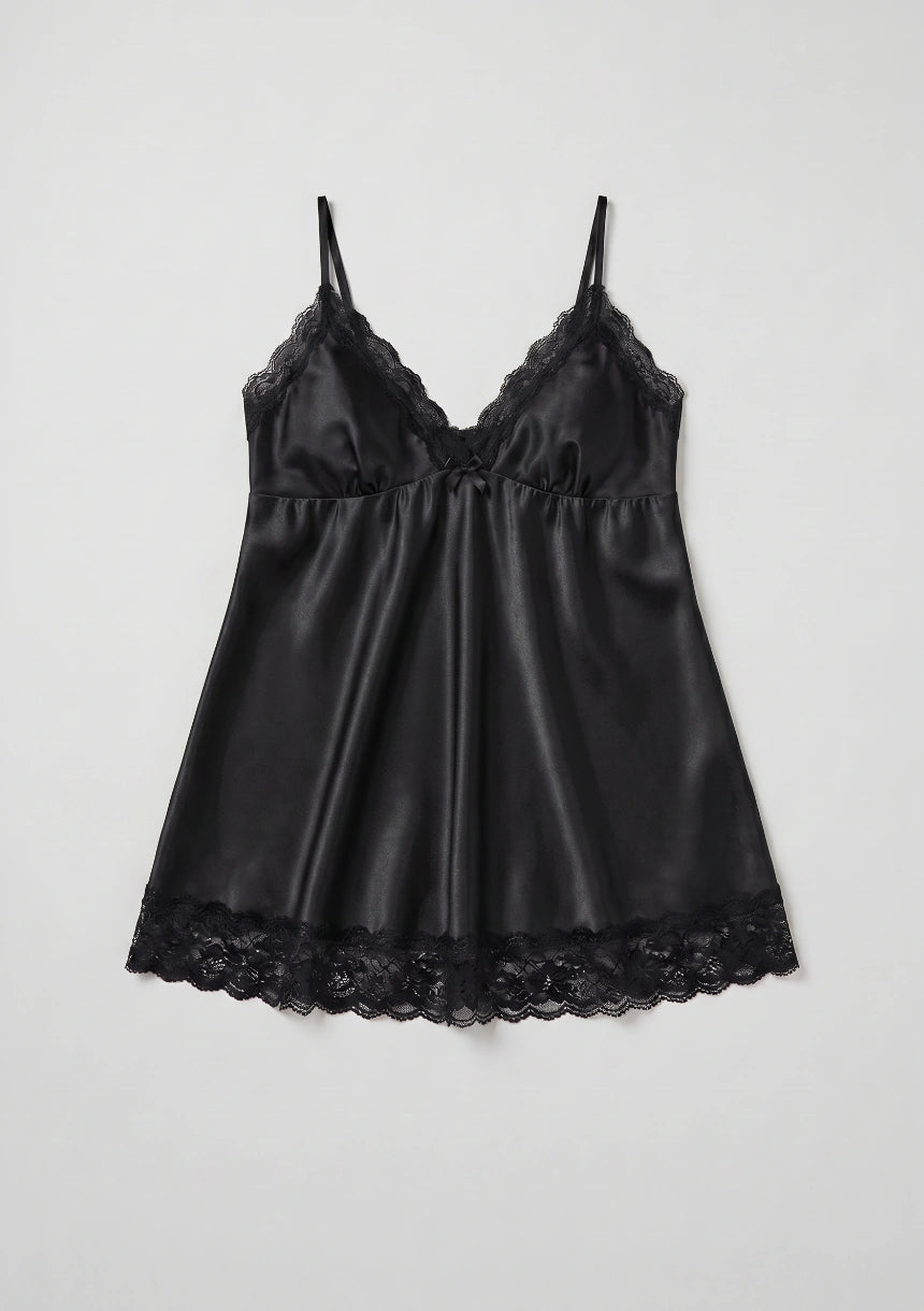 Koszula nocna z koronką plus size