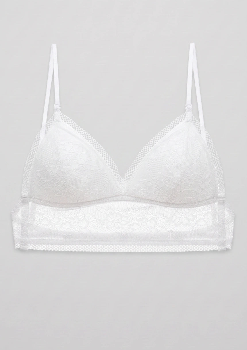 Biustonosz bralette z obniżonym tyłem
