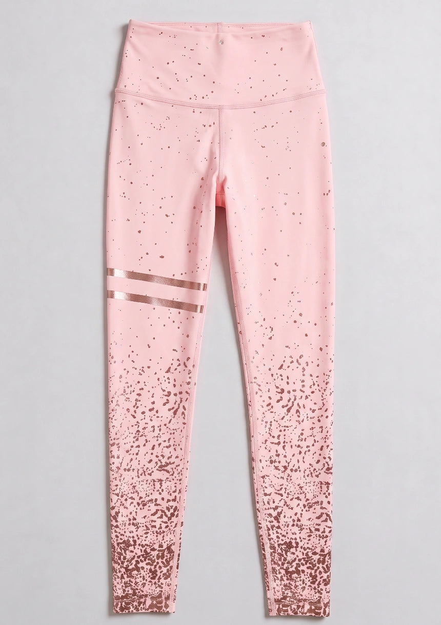 Legginsy sportowe z efektem ombre