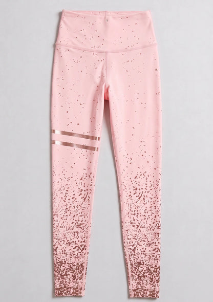 Legginsy sportowe z efektem ombre