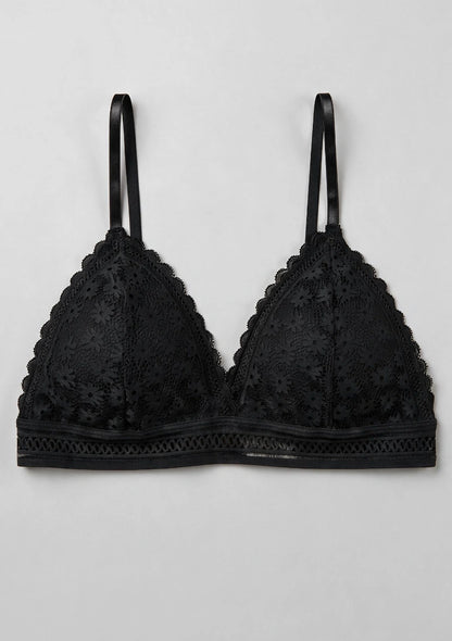 Koronkowy biustonosz bralette