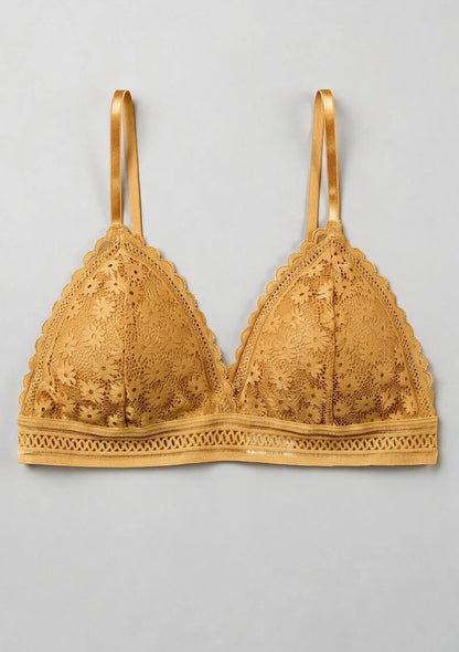 Koronkowy biustonosz bralette