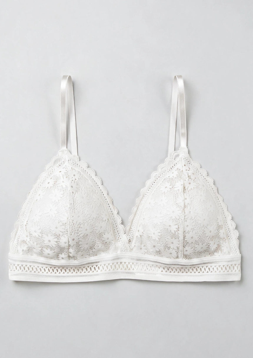 Koronkowy biustonosz bralette