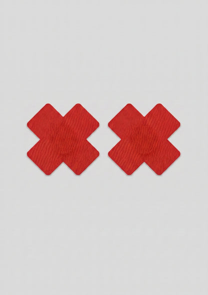 Naklejki zakrywające sutki w kształcie "x"