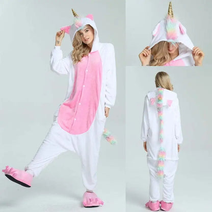 Onesie jednorożec - Biały / S