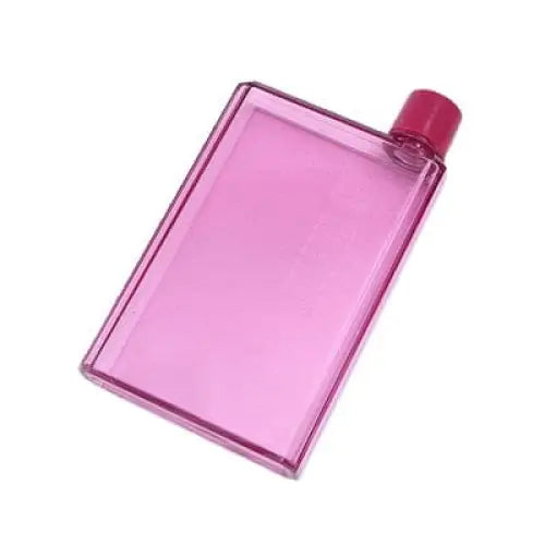 Płaska butelka na wodę - Różowy / 420ml