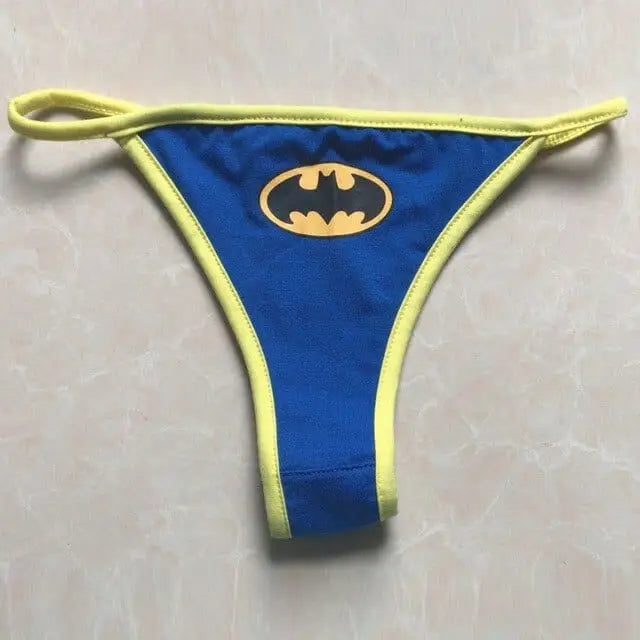Stringi z logo superbohaterów - Niebieski Batman / S