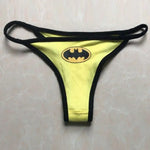 Stringi z logo superbohaterów - Żółty Batman / S