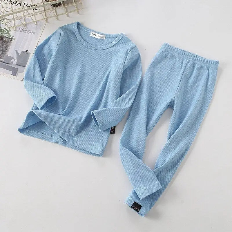 Uniwersalna piżama dziecięca - Błękitny / 18 miesięcy