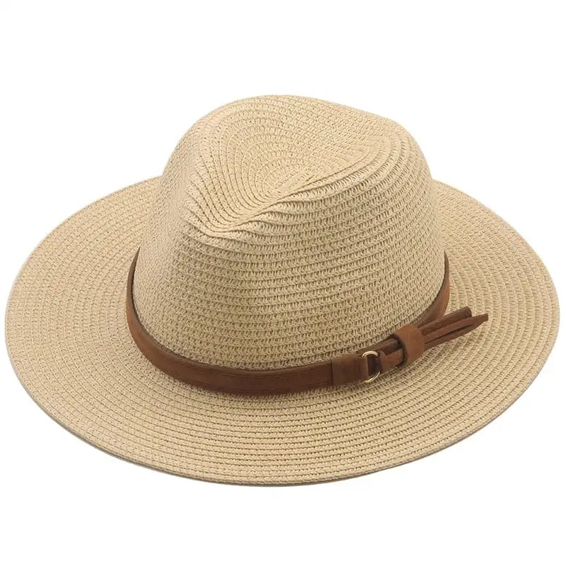 Uniwersalny kapelusz plażowy - Beżowy / Uniwersalny