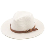 Uniwersalny kapelusz plażowy - Biały / Uniwersalny