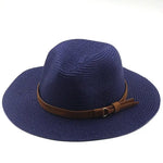 Uniwersalny kapelusz plażowy - Granatowy / Uniwersalny