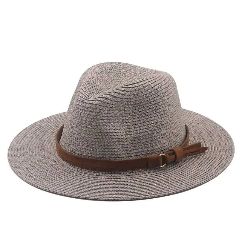 Uniwersalny kapelusz plażowy - Szary / Uniwersalny